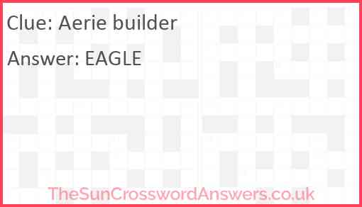 Aerie builder Answer