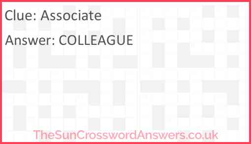 Associate Answer