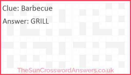 Barbecue Answer