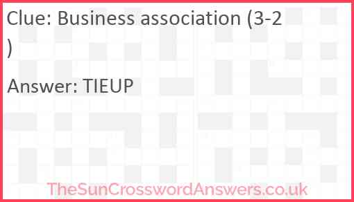 Business association (3-2) Answer