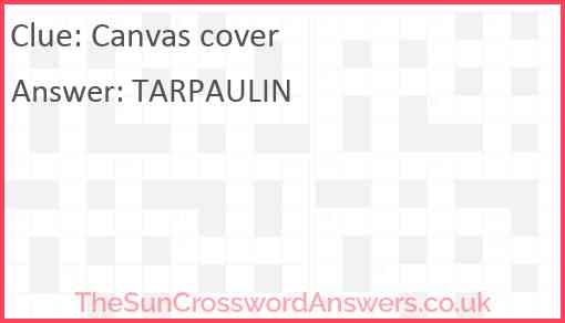Canvas cover Answer