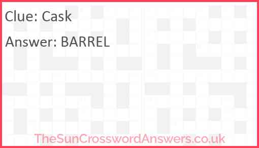 Cask Answer