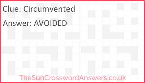 Circumvented Answer