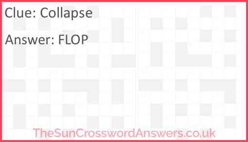 Collapse Answer