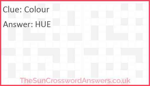 Colour Answer