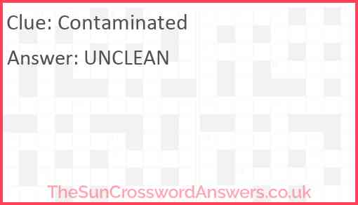 Contaminated Answer