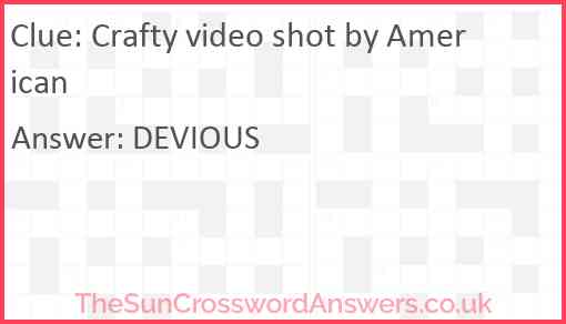 Crafty video shot by American Answer