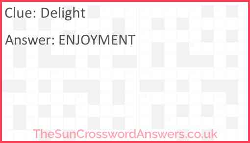 Delight Answer