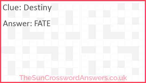 Destiny Answer