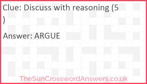 Discuss with reasoning (5) Answer