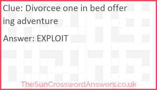 Divorcee one in bed offering adventure Answer