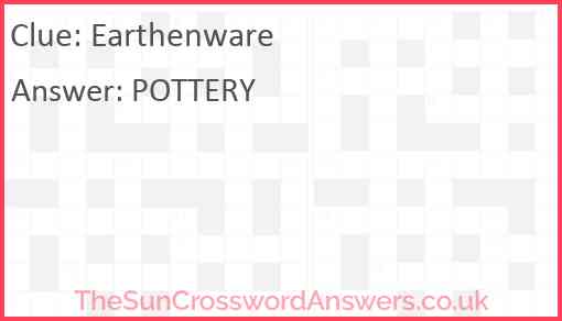 Earthenware Answer