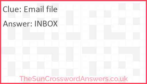 Email file Answer