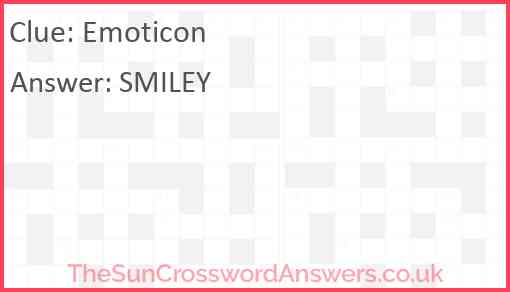 Emoticon Answer