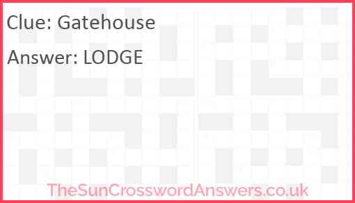 Gatehouse Answer