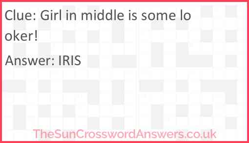 Girl in middle is some looker! Answer