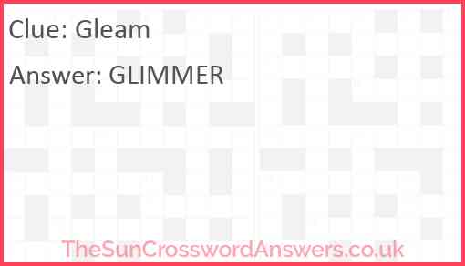 Gleam Answer