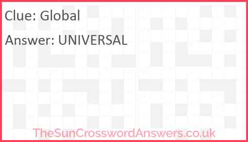 Global Answer