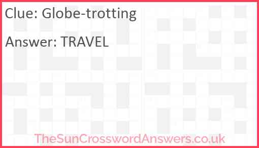 Globe-trotting Answer