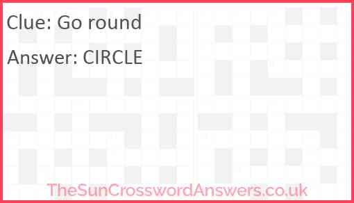 Go round Answer