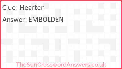 Hearten Answer