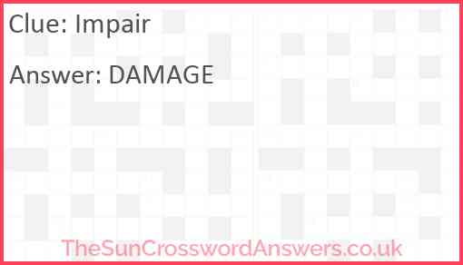 Impair Answer