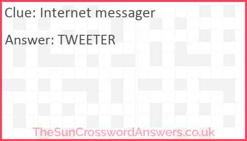 Internet messager Answer