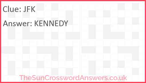 JFK Answer