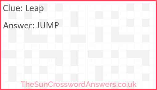 Leap Answer