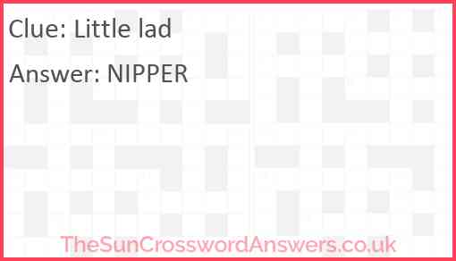 Little lad Answer