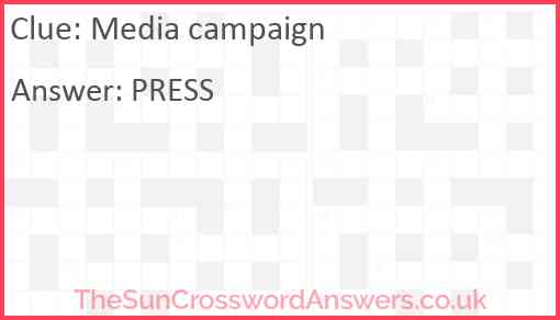 Media campaign Answer