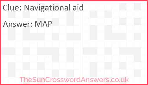 Navigational aid Answer