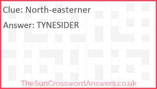 North-easterner Answer