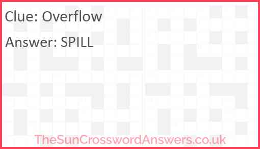 Overflow Answer