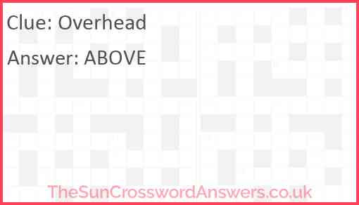 Overhead Answer