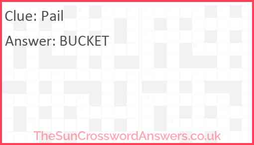 Pail Answer