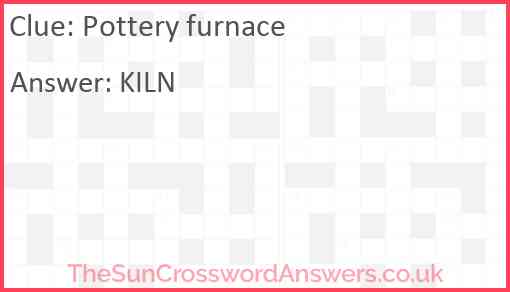 Pottery furnace Answer