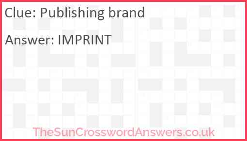 Publishing brand Answer