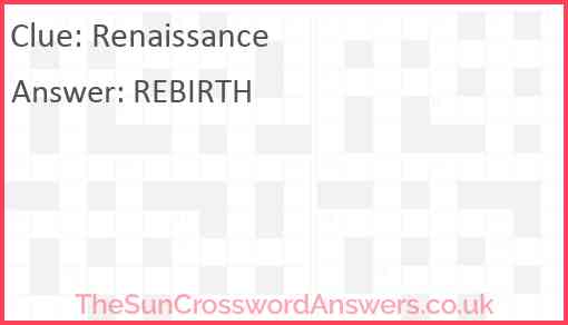 Renaissance Answer