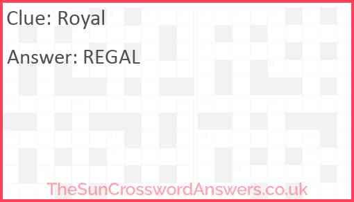 Royal Answer