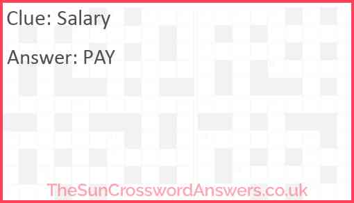 Salary Answer