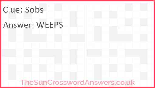 Sobs Answer