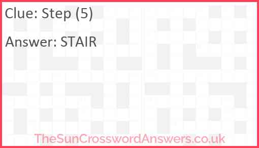 Step (5) Answer