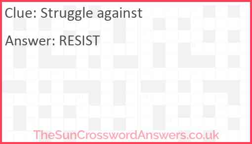 Struggle against Answer