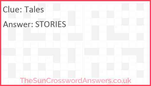 Tales Answer