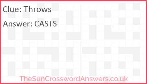 Throws Answer