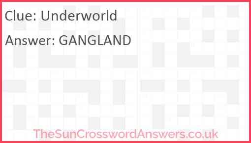 Underworld Answer