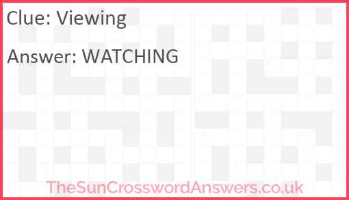Viewing Answer